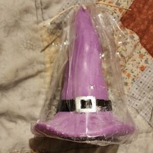 The Halloween Collection Witch Hat Halloween Molded Candle